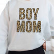 Load image into Gallery viewer, BOY MOM LEOPARD GRAPHIC SWEATSHIRT