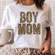 Load image into Gallery viewer, BOY MOM LEOPARD GRAPHIC TEE